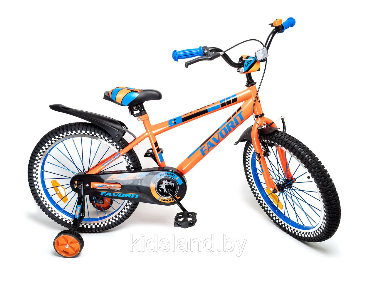 Детский велосипед Favorit SPORT 20'' синий - фото 3 - id-p72708851