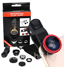 Универсальный объектив 3 в 1 Universal Clip Lens LQ-001 (Суперкачество)