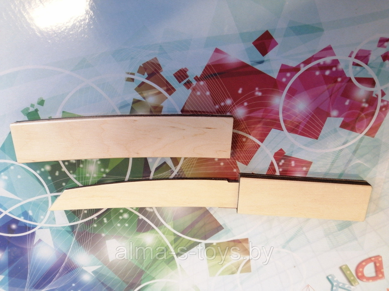 Нож деревянный с ножнами танто - фото 1 - id-p176544544