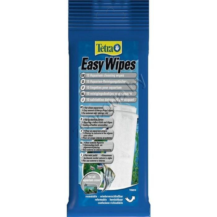 Tetra Tetra EasyWipes салфетки для очистки стекол  (10шт/уп)