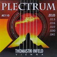 Thomastik AC110 Plectrum Комплект струн для акустической гитары, сталь/бронза, 010-041