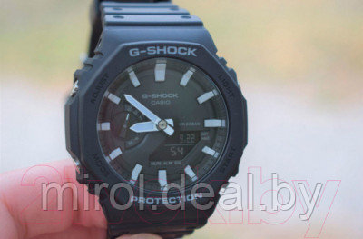 Часы наручные мужские Casio GA-2100-1AER - фото 3 - id-p176551089
