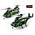 Конструктор QiHui Technic "Военный вертолет 2в1", 335 деталей, аналог Лего Техник (LEGO Technic), фото 2