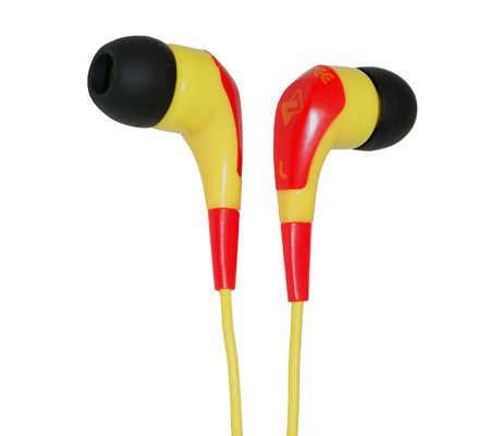 Fischer Audio JB-Three-YR JB Series Наушники внутриканальные, желто-красные - фото 1 - id-p173083915