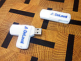 Флеш накопитель USB 2.0 Twister, пластик Софт Тач/металл, 16 Gb, фото 3