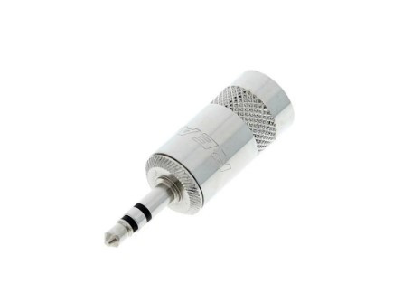 Rean NYS231LL – металлический 3-контактный разъём mini-Jack 3,5 мм.