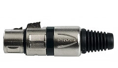 PROEL XLR3FVPROBK Разъем XLR кабельный