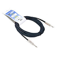 INVOTONE ACI1206/BK - инструм. кабель,6,3 джек моно - 6,3 джек моно угловой, длина 6 м (черный)
