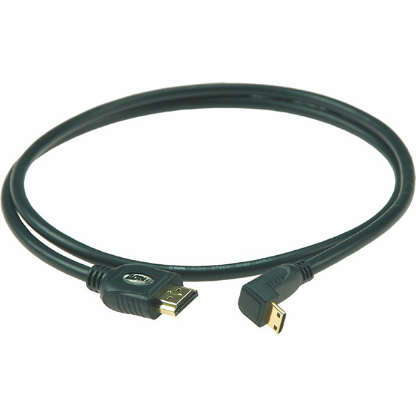 Klotz HCL-HA-010 Кабель HDMI, прямой/угловой, 1м - фото 1 - id-p176558538