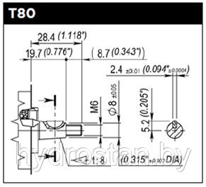 Гидронасос тандемный B&C (3,80 cм3 + 1,64 cм3) / BG211C3816ST0AT80GG0D00 - фото 4 - id-p174946486