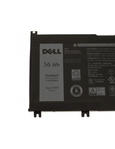 Аккумулятор (батарея) для ноутбука Dell Inspiron 17 7778 (33YDH) 15.2V 3600mAh - фото 2 - id-p176576103