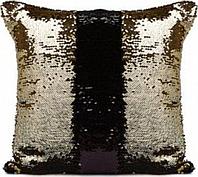 Подушка декоративная «РУСАЛКА» цвет черный/золото