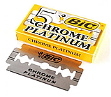 Bic Chrome Platinum двусторонние лезвия для Т-образного станка для бритья, 100 шт, фото 3