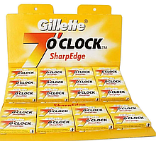 Gillette 7 o'clock sharp edge, 100 шт