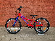 Велосипед детский Stels Pilot 250 Gent 20" V020 неон-красный, фото 4