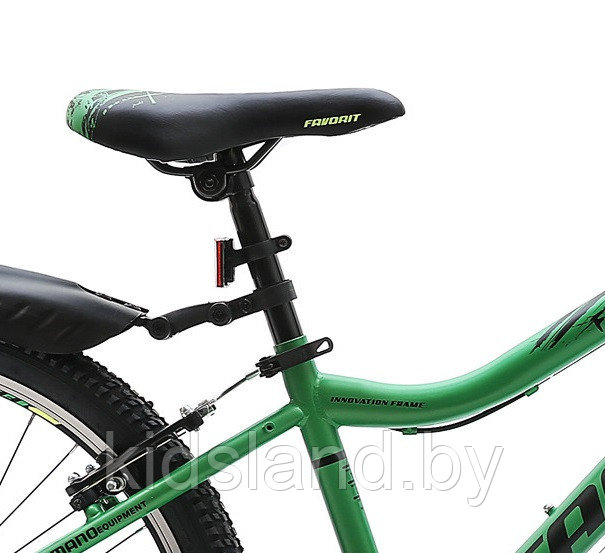 Велосипед Favorit Fox 24" зеленый - фото 3 - id-p176612722