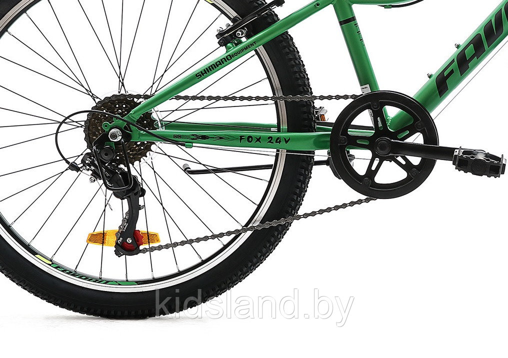 Велосипед Favorit Fox 24" зеленый - фото 4 - id-p176612722
