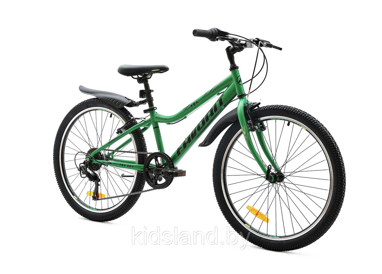 Велосипед Favorit Fox 24" зеленый - фото 2 - id-p176612722