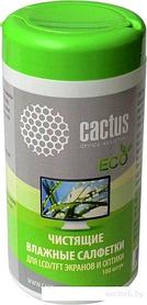 Влажные салфетки CACTUS CS-T1001E
