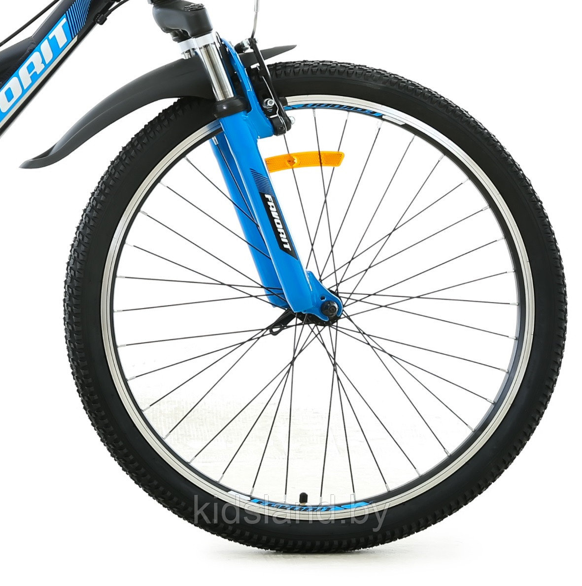 Велосипед Favorit Space 24" черно-синий - фото 4 - id-p76783455