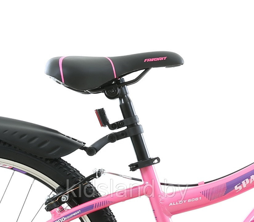 Велосипед Favorit Space 24" розовый - фото 5 - id-p76783431