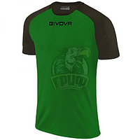 Майка игровая Givova Shirt Capo MC (зеленый/черный) (арт. MAC03)