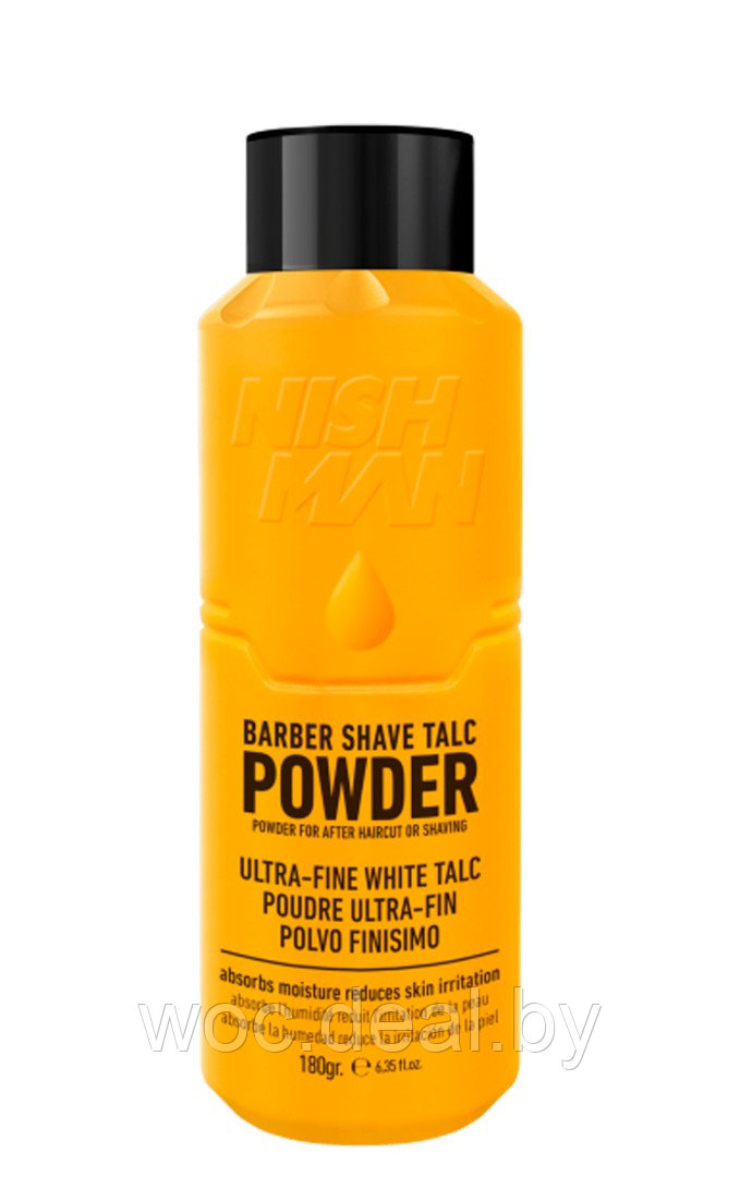 Nishman Тальк Barber Shave Talc Powder, 180 гр - фото 1 - id-p167853298