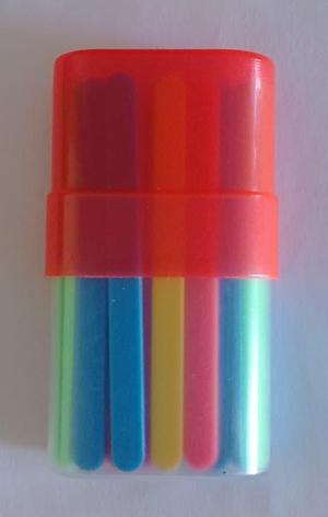 Счетные палочки цветные, 40 штук в тубусе, фото 2