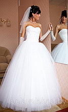 Свадебное платье пышное 38-40-42 размер
