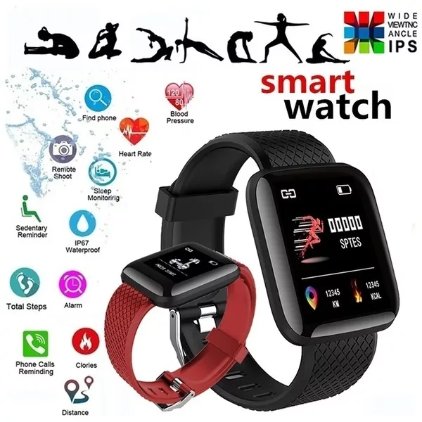 Умные часы smart watch 116 plus - фото 6 - id-p176138050