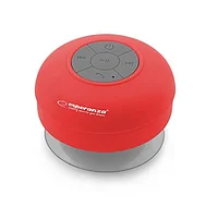 Беспроводная водонепроницаемая колонка ESPERANZA BLUETOOTH SPEAKER WATER RESISTANCE SPRINKLE RED (красный)