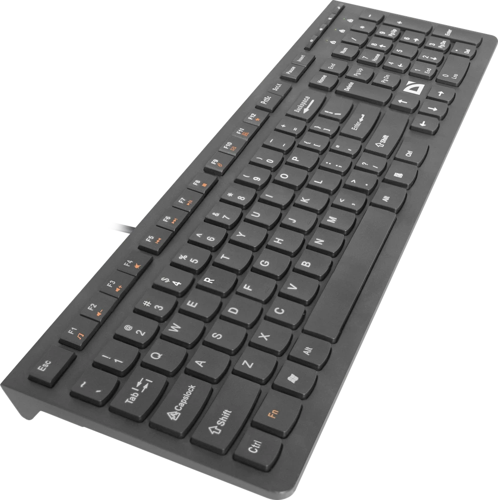 Проводная клавиатура Defender UltraMate SM-530 RU мультимедиа (чёрный) - фото 2 - id-p168489388