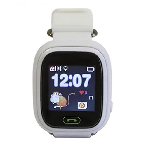 Детские часы с GPS трекером Smart Baby Watch Q90 (G72) Wifi (Белый) - фото 3 - id-p161058041