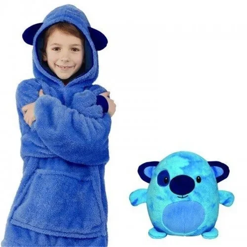 Толстовка мягкая игрушка Huggle Pets (Синий) - фото 1 - id-p116477072