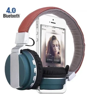 Беспроводные наушники Metal Sport-Beat BT008 (Bluetooth, MP3, FM, AUX, Mic), фото 2