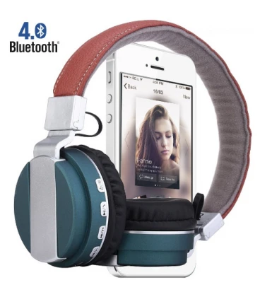 Беспроводные наушники Metal Sport-Beat BT008 (Bluetooth, MP3, FM, AUX, Mic) - фото 2 - id-p134807599