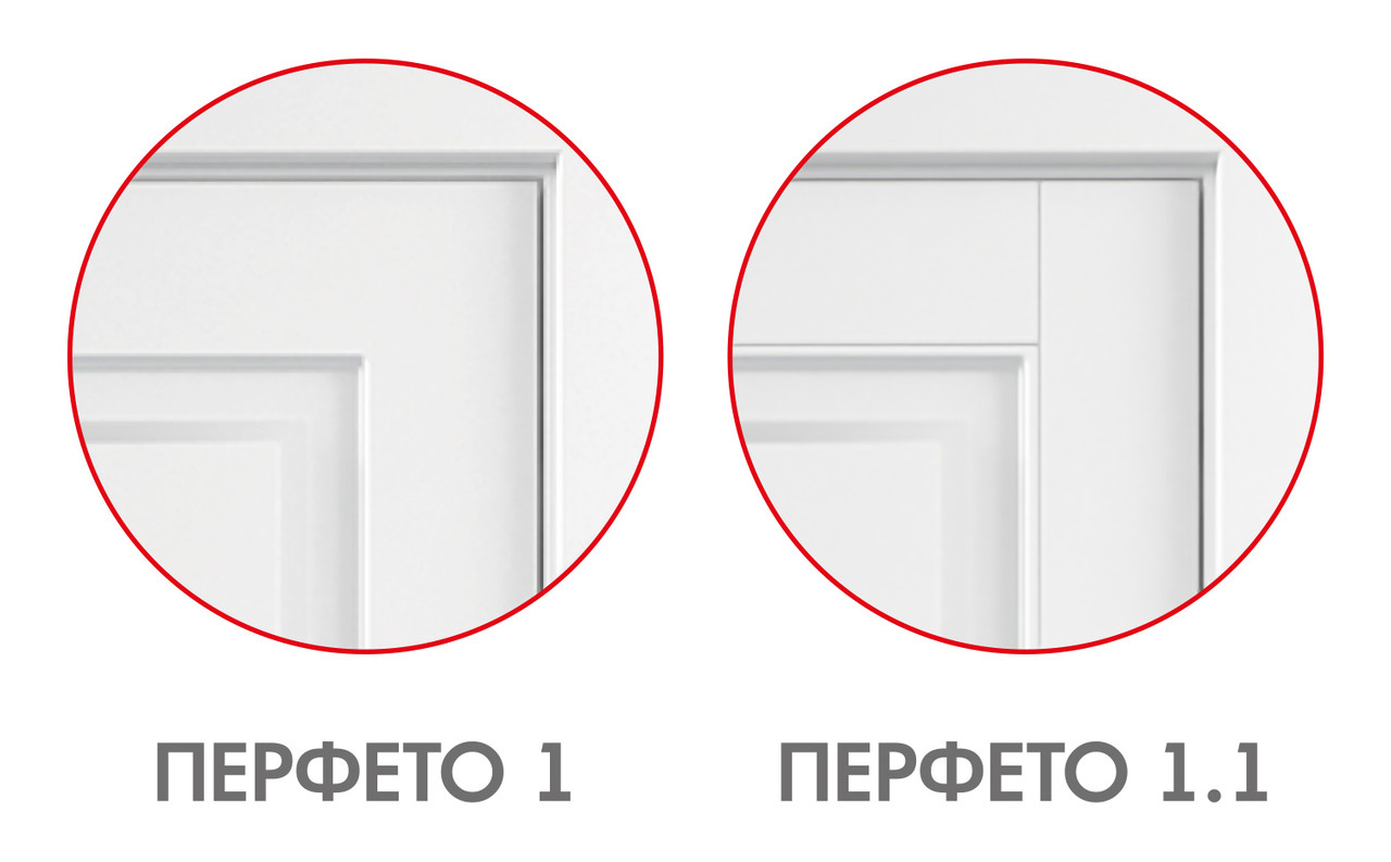 Межкомнатная дверь "ПЕРФЕТО" 1 (1.1) (Цвет - Белый; Ваниль; Грэй; Капучино; Графит) - фото 5 - id-p165504482