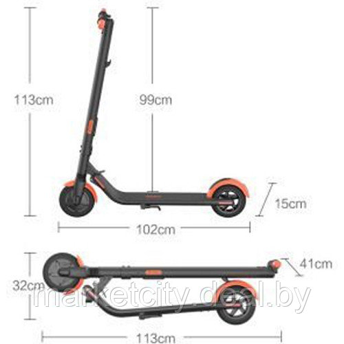 Электросамокат Ninebot KickScooter ES1L - фото 4 - id-p176663634