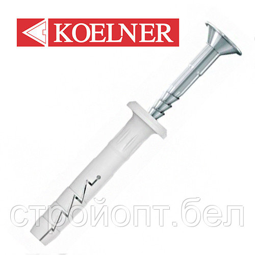 Дюбель-гвозди KOELNER 6х40, 100 шт