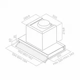 Вытяжки встраиваемые ELICA BOX IN PLUS IXGL/A/60, фото 3