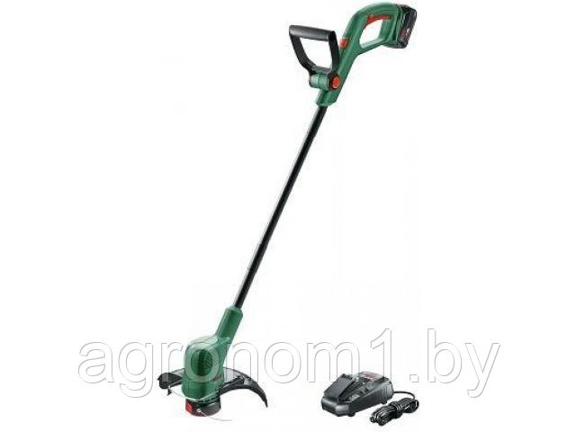 Триммер аккум. BOSCH EasyGrassCut 18V-26 (18.0 В, 1 акк., 2.5 А/ч, Li-Ion, 26 см, с головкой, вес 2.1 кг)