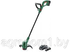 Триммер аккум. BOSCH EasyGrassCut 18V-26 (18.0 В, 1 акк., 2.5 А/ч, Li-Ion, 26 см, с головкой, вес 2.1 кг)