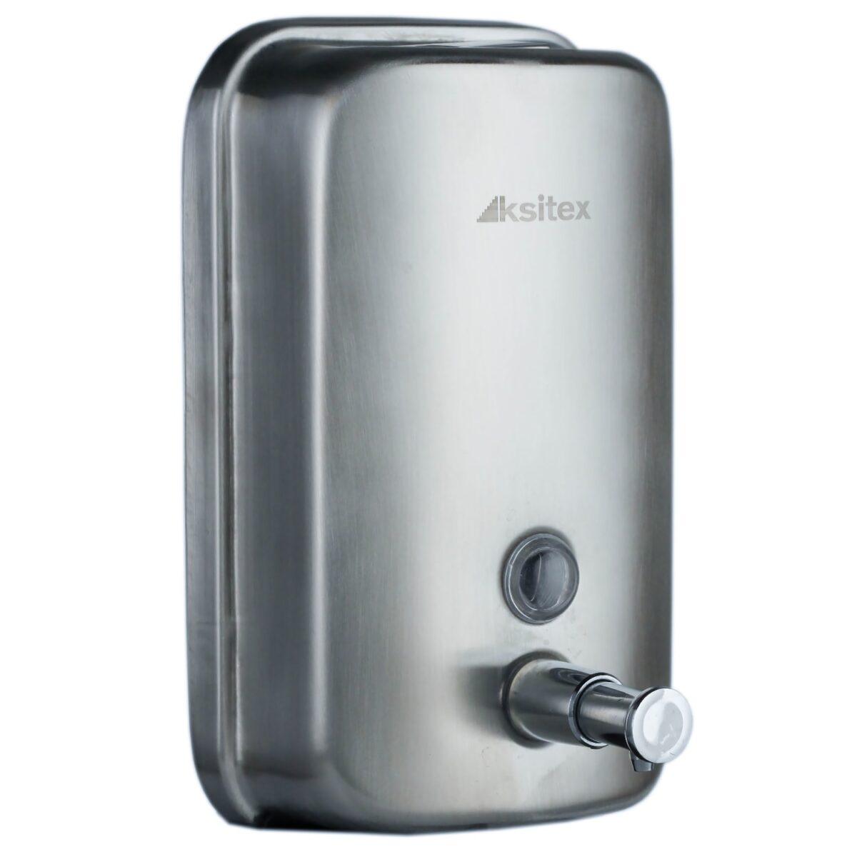 Дозатор для жидкого мыла из нержавейки Ksitex SD 2628-1000М, матовый (1000 мл)
