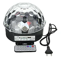 Цифровой Светодиодный Диско Шар Crystal Magic Ball Light без пульта