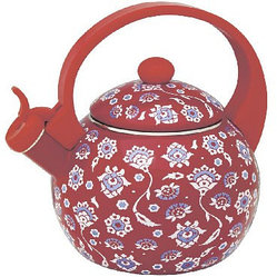 Z-4153-02 красный Чайник со свистком ZEIDAN