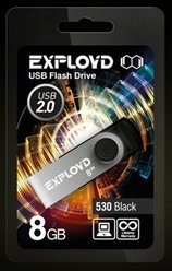 8GB 530 черный USB флэш-накопитель EXPLOYD