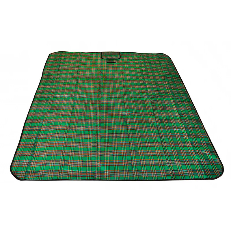 Непромокаемый складной пляжный коврик 145х80 см (коврик для пикника) - фото 5 - id-p176671162