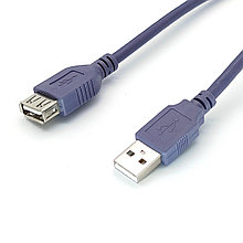 Кабель USB (штекер-гнездо) 1,5м Орбита OT-PCC26