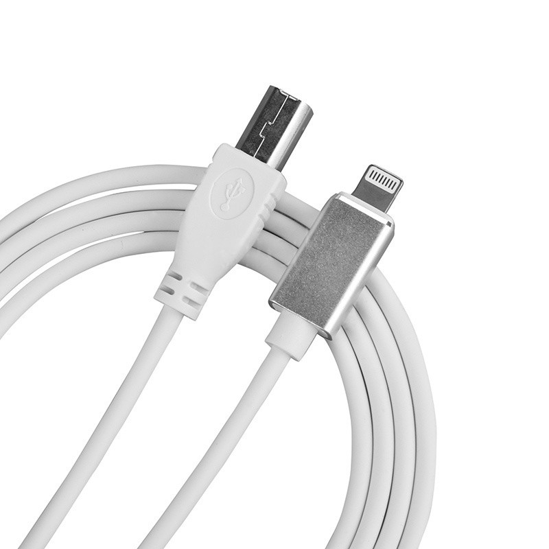 Кабель (штекер USB-В 2.0 - штекер Lightning) 1.5м Орбита OT-PCC29 - фото 2 - id-p176672168