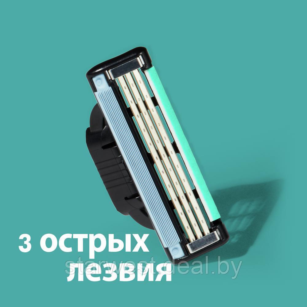 Gillette Mach 3 8 шт. Мужские сменные кассеты / лезвия для бритья - фото 5 - id-p176675505